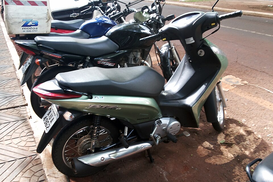 Honda Biz 125 2024 — imagem ilustrativa